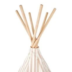Tipi Enfant Arizona Taupe Stripes Natural -Joli Nid Magasin arizona tipi 158x128 nobodinoz 303562 OC