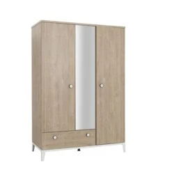 Joli Nid Magasin 12 Armoire 3 Portes 1 Tiroir Marcel