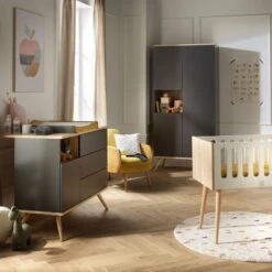 Armoire Boreale Gris Volcan -Joli Nid Magasin armoire gris volcan boreale sauthon original OC