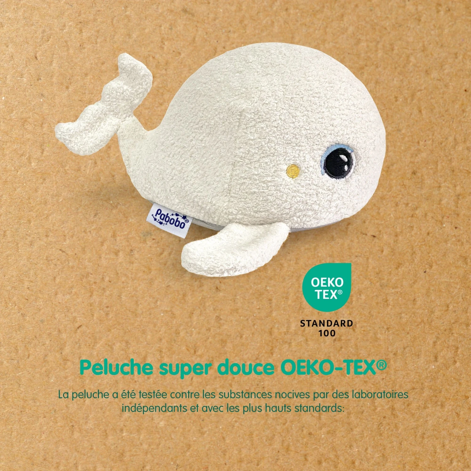 PABOBO Veilleuse Bébé Béluga Peluche Veilleuse & Bruits Blancs 10 PABOBO Veilleuse Bébé Béluga Peluche Veilleuse & Bruits Blancs – Image 8