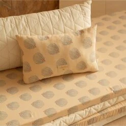 Matelas De Sol Coton Bio St Barth Blue Gatsby Cream -Joli Nid Magasin blue gatsby cream nobodinoz 213201 OC