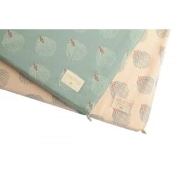 Matelas De Sol Coton Bio St Barth Blue Gatsby Cream -Joli Nid Magasin blue gatsby cream nobodinoz 213201 OD