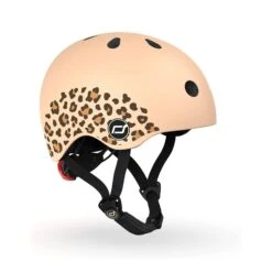 Scoot & Ride Casque Pour Enfant Taille XS Lifestyle Leopard -Joli Nid Magasin casque xs motif leopard scoot ride OC