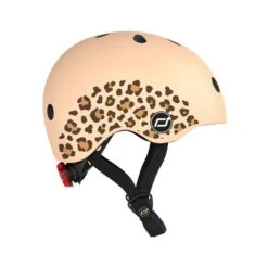Scoot & Ride Casque Pour Enfant Taille XS Lifestyle Leopard -Joli Nid Magasin casque xs motif leopard scoot ride OD