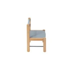 Petite Chaise Basse Enfant Louise Hybride Bleu Gris -Joli Nid Magasin chaise basse louise hybride bleu gris combelle 367689 OD