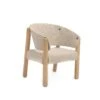 Chaise Enfant SABA Beige En Hêtre Brut -Joli Nid Magasin chaise saba beige en hetre brut charlie crane OA