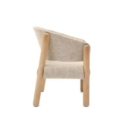 Chaise Enfant SABA Beige En Hêtre Brut -Joli Nid Magasin chaise saba beige en hetre brut charlie crane OC