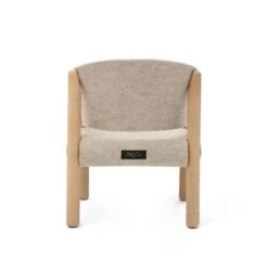 Chaise Enfant SABA Beige En Hêtre Brut -Joli Nid Magasin chaise saba beige en hetre brut charlie crane OD