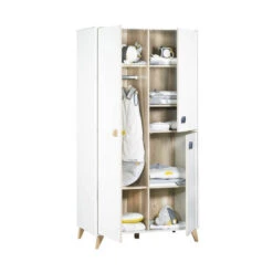 Chambre Duo Lit évolutif Bébé Combiné 60x120 Cm En 90x190 Cm + Armoire Oslo Goutte 17 Chambre Duo Lit évolutif Bébé Combiné 60x120 Cm En 90x190 Cm + Armoire Oslo Goutte -Joli Nid Magasin chambre lit combine armoire oslo goutte sauthon meubles OG
