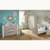 Chambre Trio Lit évolutif Bébé Little Big Bed 70x140 Cm + Armoire + Commode Loft Bois 2 Chambre Trio Lit évolutif Bébé Little Big Bed 70x140 Cm + Armoire + Commode Loft Bois -Joli Nid Magasin chambre trio lit little big bed 140 x 70 commode armoire loft bois sauthon meubles OA