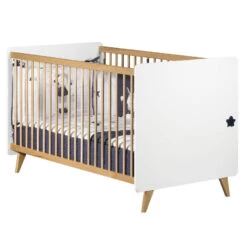 Chambre Trio évolutif Bébé Lit Little Big Bed 70x140 Cm + Armoire + Commode Oslo Etoile 14 Chambre Trio évolutif Bébé Lit Little Big Bed 70x140 Cm + Armoire + Commode Oslo Etoile -Joli Nid Magasin chambre trio lit little big bed 140 x 70 commode armoire oslo etoile sauthon meubles OD