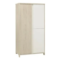 Chambre Trio Lit 70x140 Cm + Armoire + Commode Sacha Pin Blanchi 13 Chambre Trio Lit 70x140 Cm + Armoire + Commode Sacha Pin Blanchi -Joli Nid Magasin chambre trio sacha pin blanchi lit 70x140 commode armoire galipette OE