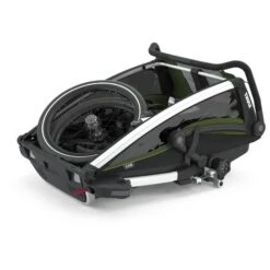 Thule Remorque De Vélo Chariot Cab 2 Cypress Green -Joli Nid Magasin chariot cab 2 cypres green thule OF