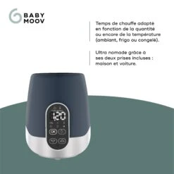 BabyMoov Chauffe Biberon NutriSmart -Joli Nid Magasin chauffe biberon maisonvoiture nutri smart babymoov OC