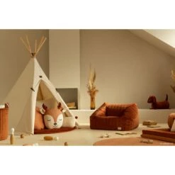 Pouf/Fauteuil Enfant Chelsea Velvet Wild Brown 18 Pouf/Fauteuil Enfant Chelsea Velvet Wild Brown -Joli Nid Magasin chelsea velvet beanbag 72x75x42 nobodinoz 284897 OG