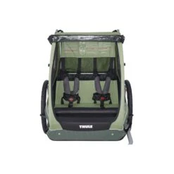 Thule Remorque De Vélo Coaster 2 XT Mallard Green -Joli Nid Magasin coaster 2 xt bike trailerstroll basil mallard green thule OH