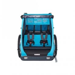 Thule Remorque De Vélo Coaster 2 XT Blue -Joli Nid Magasin coaster 2 xt bike trailerstroll blue thule OC