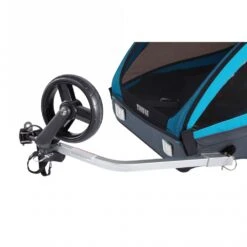 Thule Remorque De Vélo Coaster 2 XT Blue -Joli Nid Magasin coaster 2 xt bike trailerstroll blue thule OH