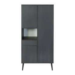 Joli Nid Magasin 10 Armoire 3 Portes 1 Niche Cocoon Eboni