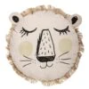 Coussin Enfant Lion à Franges -Joli Nid Magasin coussin lion franges atmosphera for kids OA