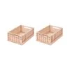 Liewood Lot De 2 Boîtes De Rangement Weston Taille M Rose 1 Liewood Lot De 2 Boîtes De Rangement Weston Taille M Rose -Joli Nid Magasin cuddle care storage weston storage box m 2 pack lw146772100 rose one size liewood noos 2201 liewood OA