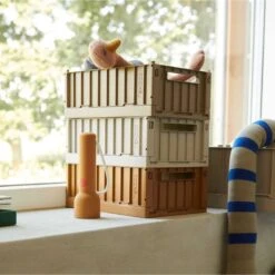 Liewood Lot De 2 Boîtes De Rangement Weston Taille M Rose -Joli Nid Magasin cuddle care storage weston storage box m 2 pack lw146772100 rose one size liewood noos 2201 liewood OF