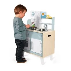 Janod Cuisine Enfant En Bois Plume -Joli Nid Magasin cuisine plume janod OG