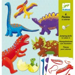 Djeco Petits Pantins Dinosaures