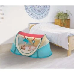 Lit Nomade Montgolfière Avec 2 Activités Suspendues -Joli Nid Magasin dodo nomade mongolfiere ludi jouets OB