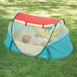 Lit Nomade Montgolfière Avec 2 Activités Suspendues -Joli Nid Magasin dodo nomade mongolfiere ludi jouets OD