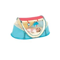 Lit Nomade Montgolfière Avec 2 Activités Suspendues -Joli Nid Magasin dodo nomade mongolfiere ludi jouets OF