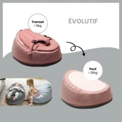 BabyMoov Transat Doomoo Seat'n Swing Pink -Joli Nid Magasin doomoo seatn swing pink balancelle incluse babymoov OG