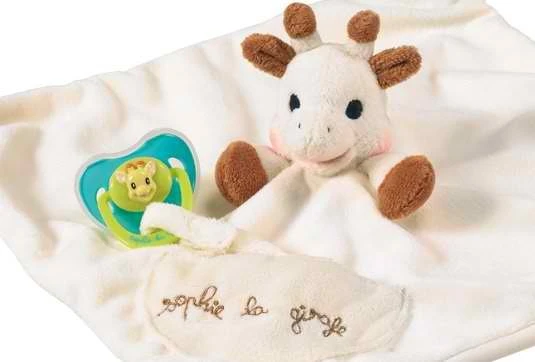 Doudou Sophie La Girafe Avec Attache Sucette 4 Doudou Sophie La Girafe Avec Attache Sucette – Image 2