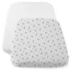 CHICCO Lot De 2 Draps Housses Next2Me Panda -Joli Nid Magasin draps housse chicco next2me lot de 2 panda chicco OA