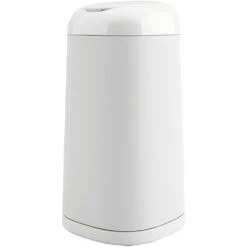 Angelcare Poubelle à Couches Dress Up Blanc Laquée