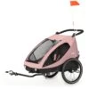 HAUCK Remorque De Vélo Dryk Duo Rose 1 HAUCK Remorque De Vélo Dryk Duo Rose -Joli Nid Magasin dryk duo rose hauck OA