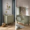Chambre Duo Lit 60x120 Cm + Commode 1 Tiroir 2 Portes Eleonore Kaki 2 Chambre Duo Lit 60x120 Cm + Commode 1 Tiroir 2 Portes Eleonore Kaki -Joli Nid Magasin duo lit bebe 120 x 60 eleonore kaki commode 1 tiroir 2 portes eleonore kaki sauthon meubles OA