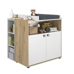 Chambre Trio Arthur - Lit 70/140 + Commode + Armoire -Joli Nid Magasin enslit 70x140 et commarm galipette OI
