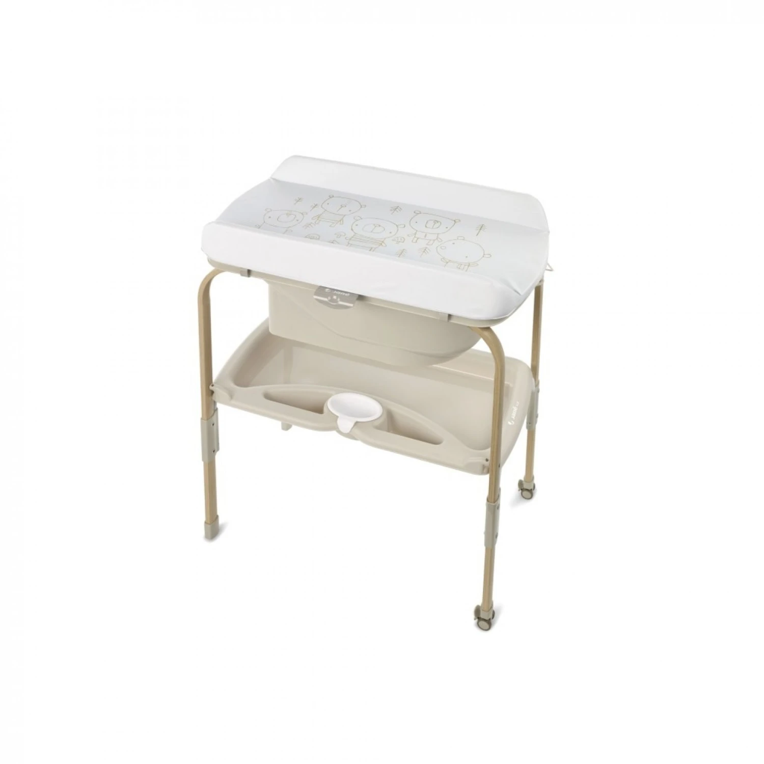 Jané Table à Langer Avec Baignoire Flip Glitter Nature Edition 3 Jané Table à Langer Avec Baignoire Flip Glitter Nature Edition