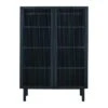 Armoire 2 Portes Hai No Ki - Black Ash -Joli Nid Magasin hai no ki armoire black ash quax OA