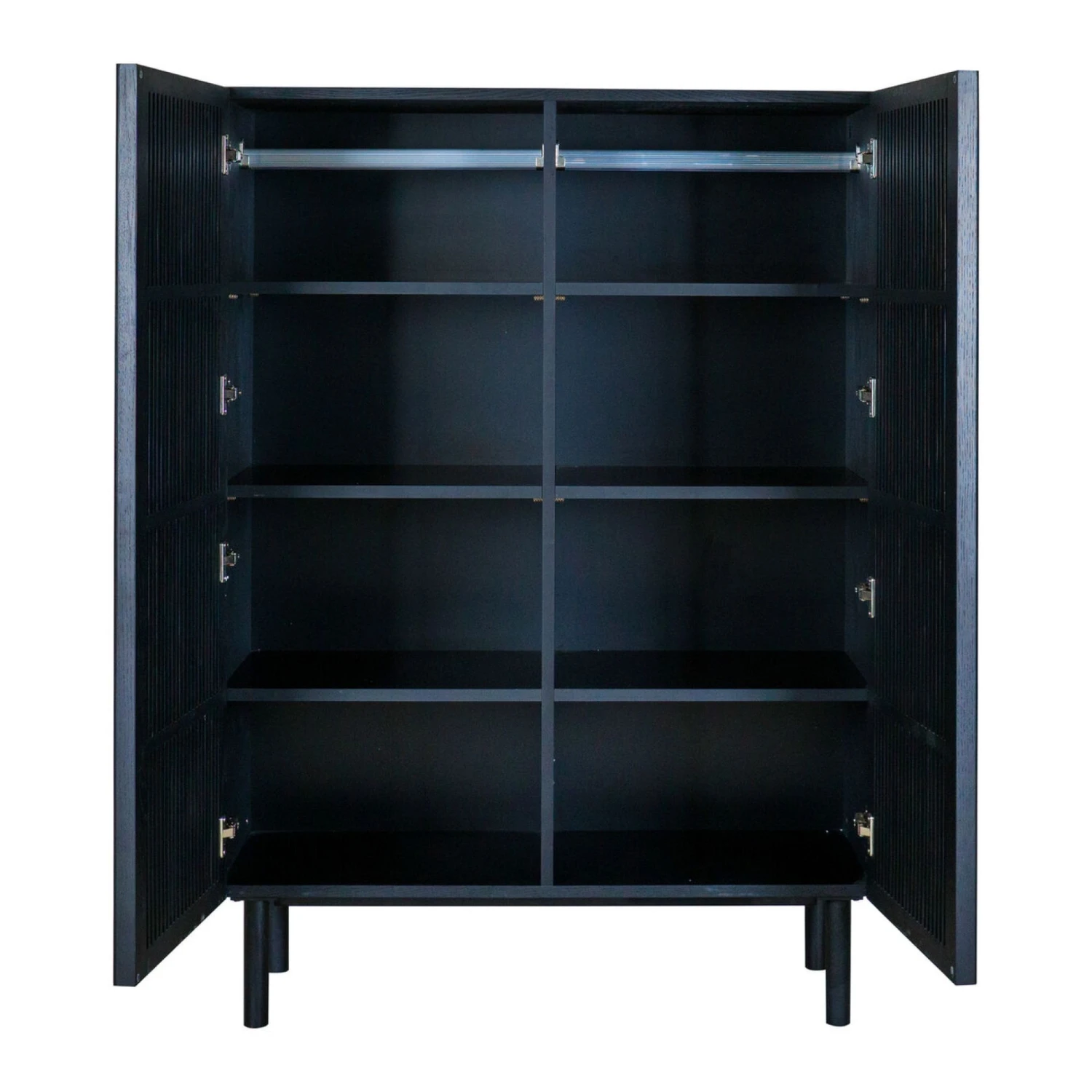 Armoire 2 Portes Hai No Ki - Black Ash 4 Armoire 2 Portes Hai No Ki - Black Ash – Image 2