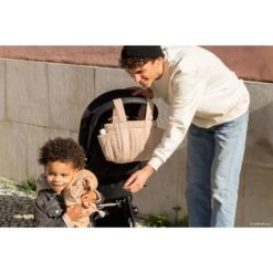 Organisateur De Poussette Willow Dune -Joli Nid Magasin hyde park stroller organizer 42x22x12 willow dune nobodinoz OE