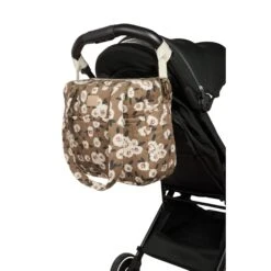 Sac à Langer Imperméable Camellia -Joli Nid Magasin hyde park waterproof stroller bag 38x33x16 camellia nobodinoz OD