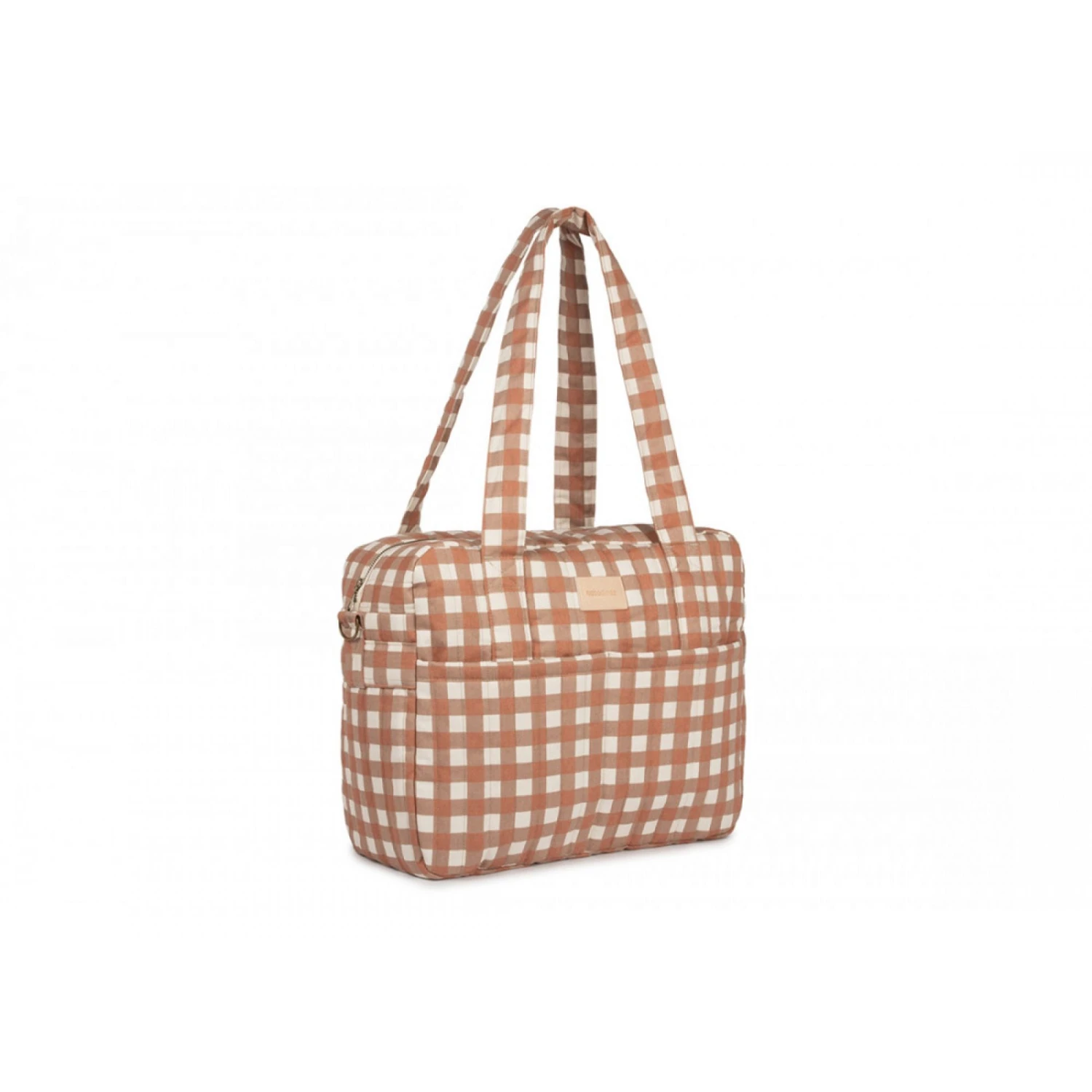 Sac à Langer Imperméable Terracotta Checks 5 Sac à Langer Imperméable Terracotta Checks – Image 3
