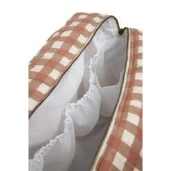 Sac à Langer Imperméable Terracotta Checks 17 Sac à Langer Imperméable Terracotta Checks -Joli Nid Magasin hyde park waterproof stroller bag 38x33x16 terracotta checks nobodinoz OF