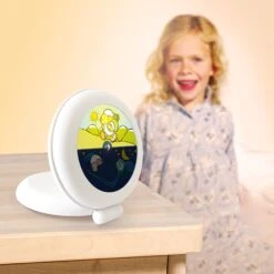 PABOBO Indicateur De Réveil Globetrotter Blanc 11 PABOBO Indicateur De Réveil Globetrotter Blanc -Joli Nid Magasin indicateur de reveil globe trotter blanc kid sleep OC