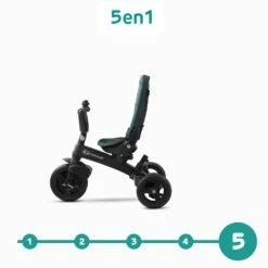 Kinderkraft Tricycle Easytwist Midnight Green 17 Kinderkraft Tricycle Easytwist Midnight Green -Joli Nid Magasin kinderkraft rowerek trojkoowy easytwist midnight green kinderkraft OH