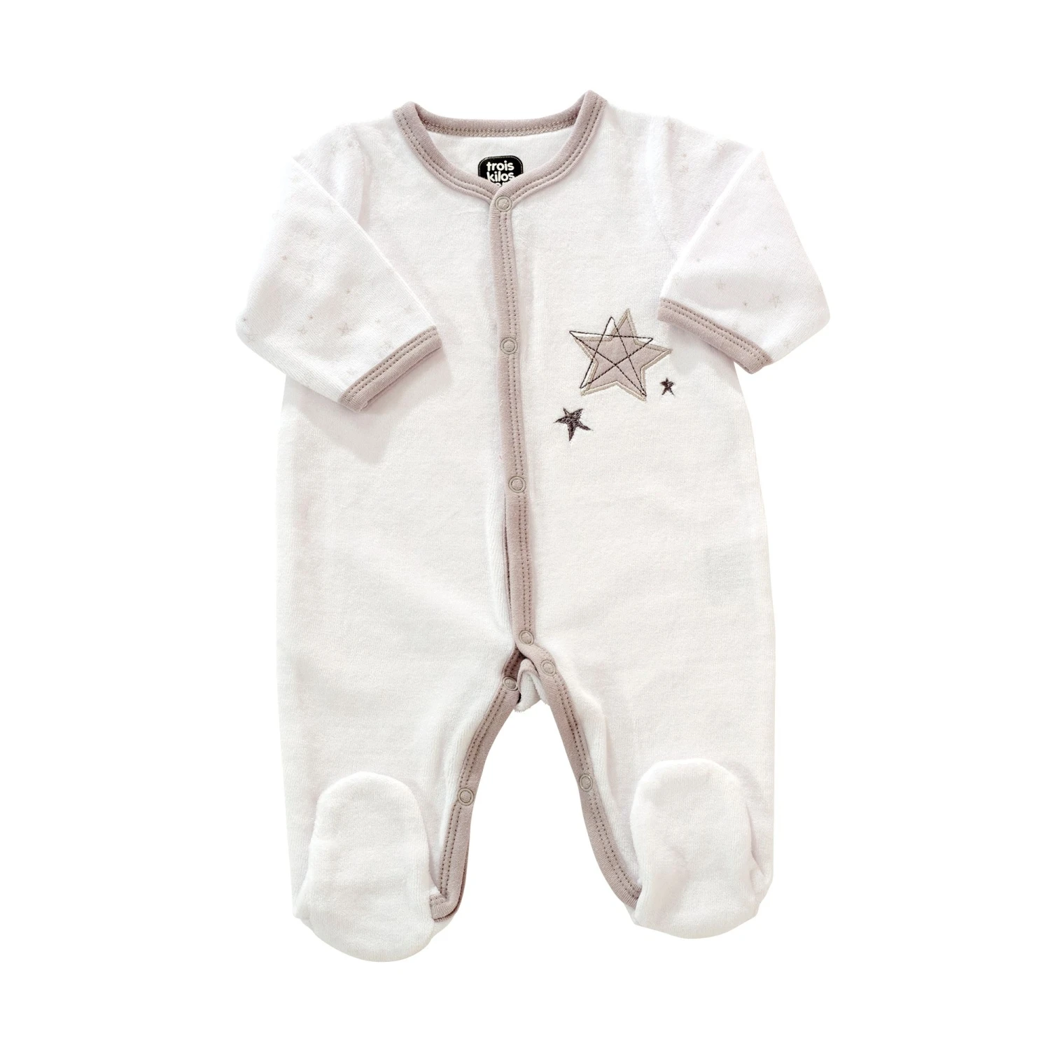 Kit Naissance 6 Pièces 0 Mois - Gris 8 Kit Naissance 6 Pièces 0 Mois - Gris – Image 6