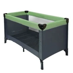 NATTOU Lit Pliant Gris Kaki