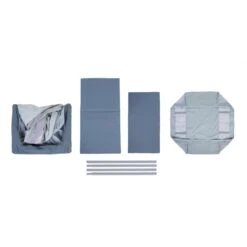 Beaba Lit Parapluie Eazy Sleep Mineral Grey -Joli Nid Magasin lit parapluie 3 en 1 eazy sleep beaba OE